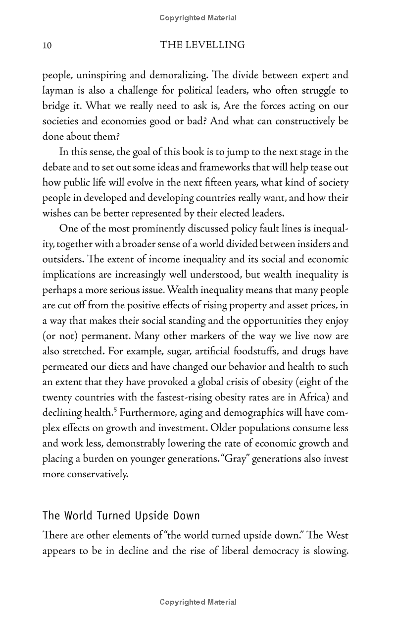 the levelling: what's next after globalization