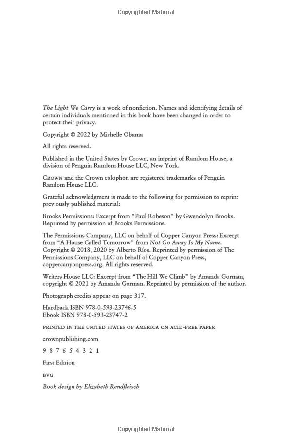 the light we carry: overcoming in uncertain times