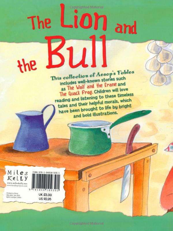 the lion and the bull (aesop's fables)