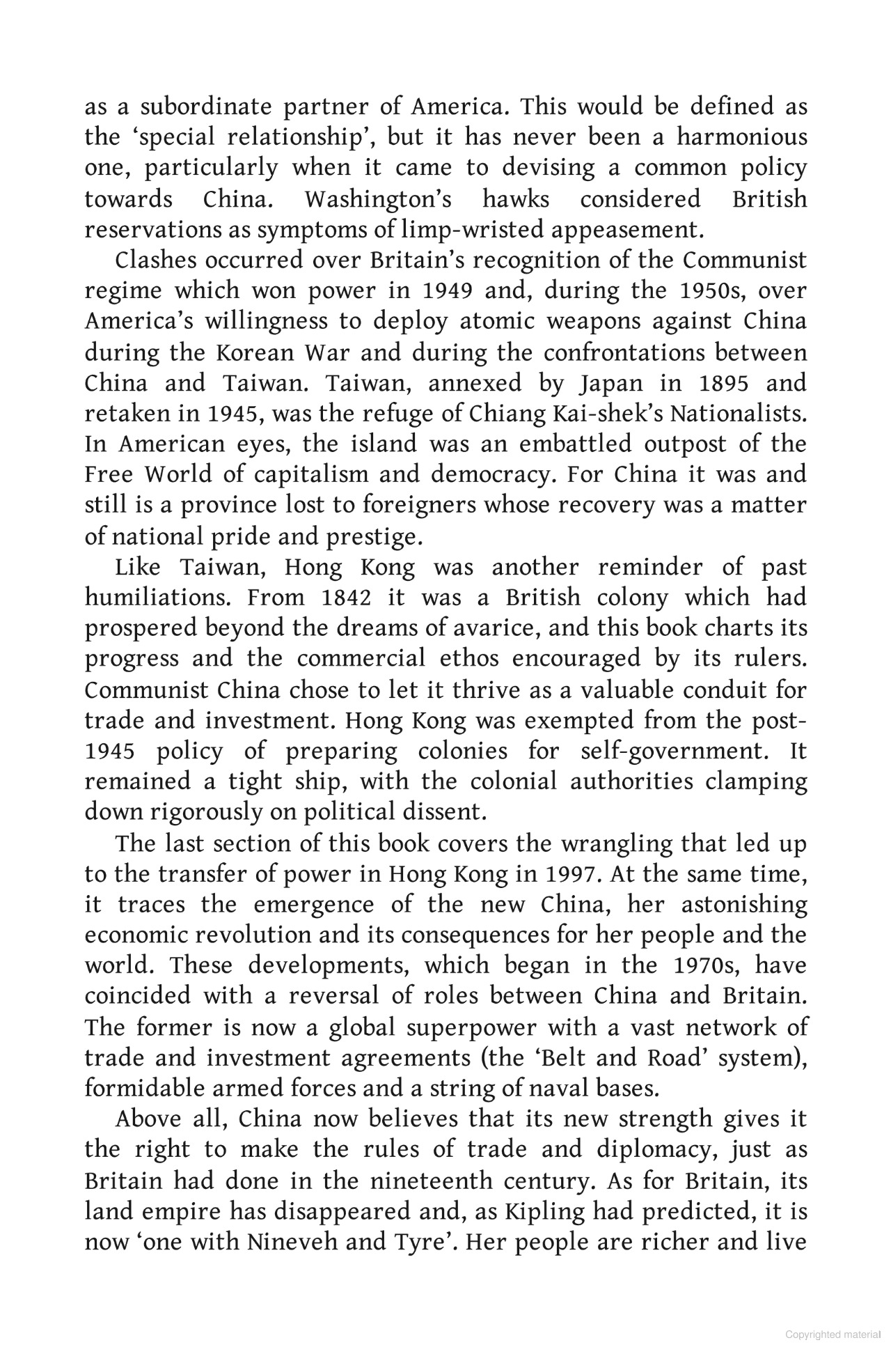 The Lion And The Dragon - Britain And China - A History Of Conflict