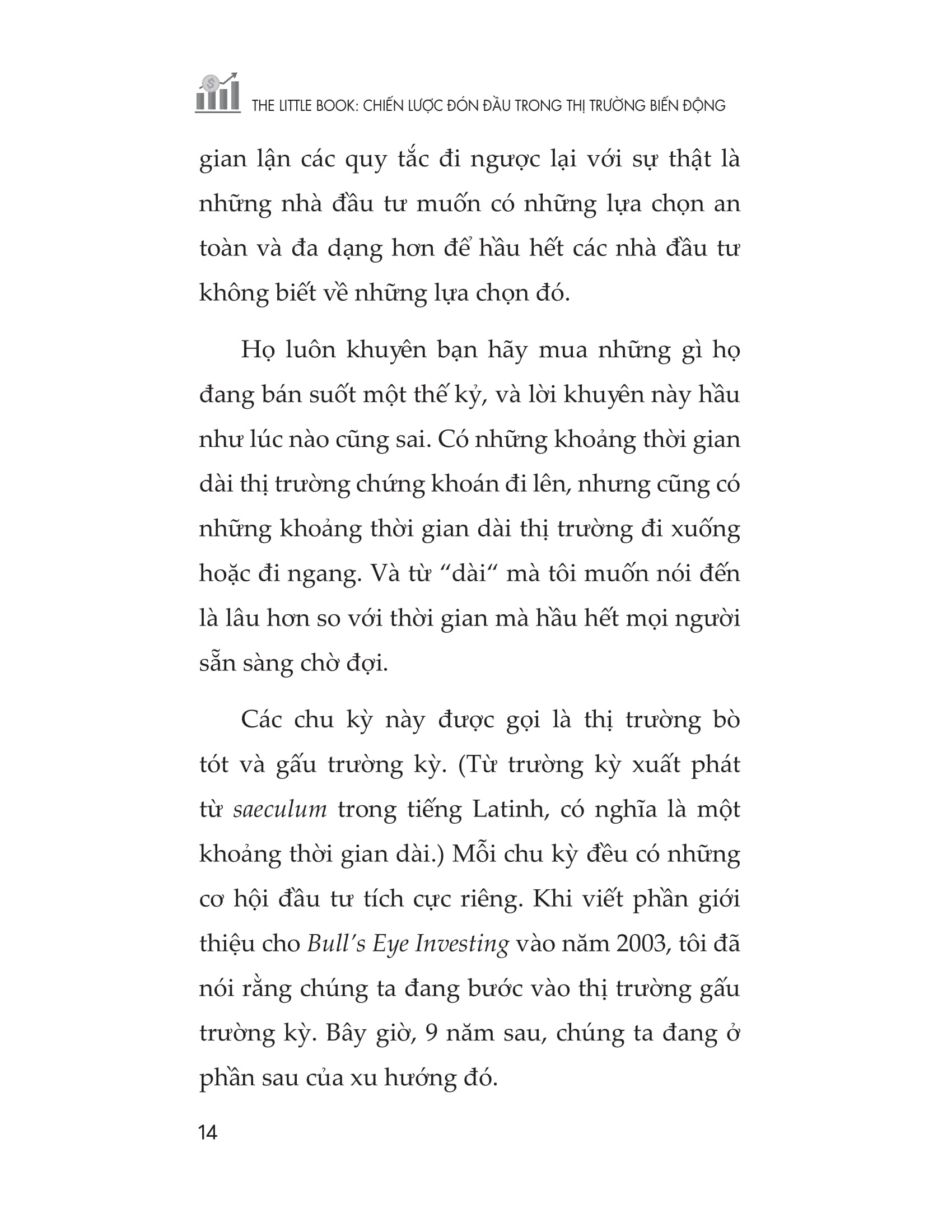 the little book - chiến lược đón đầu trong thị trường biến động