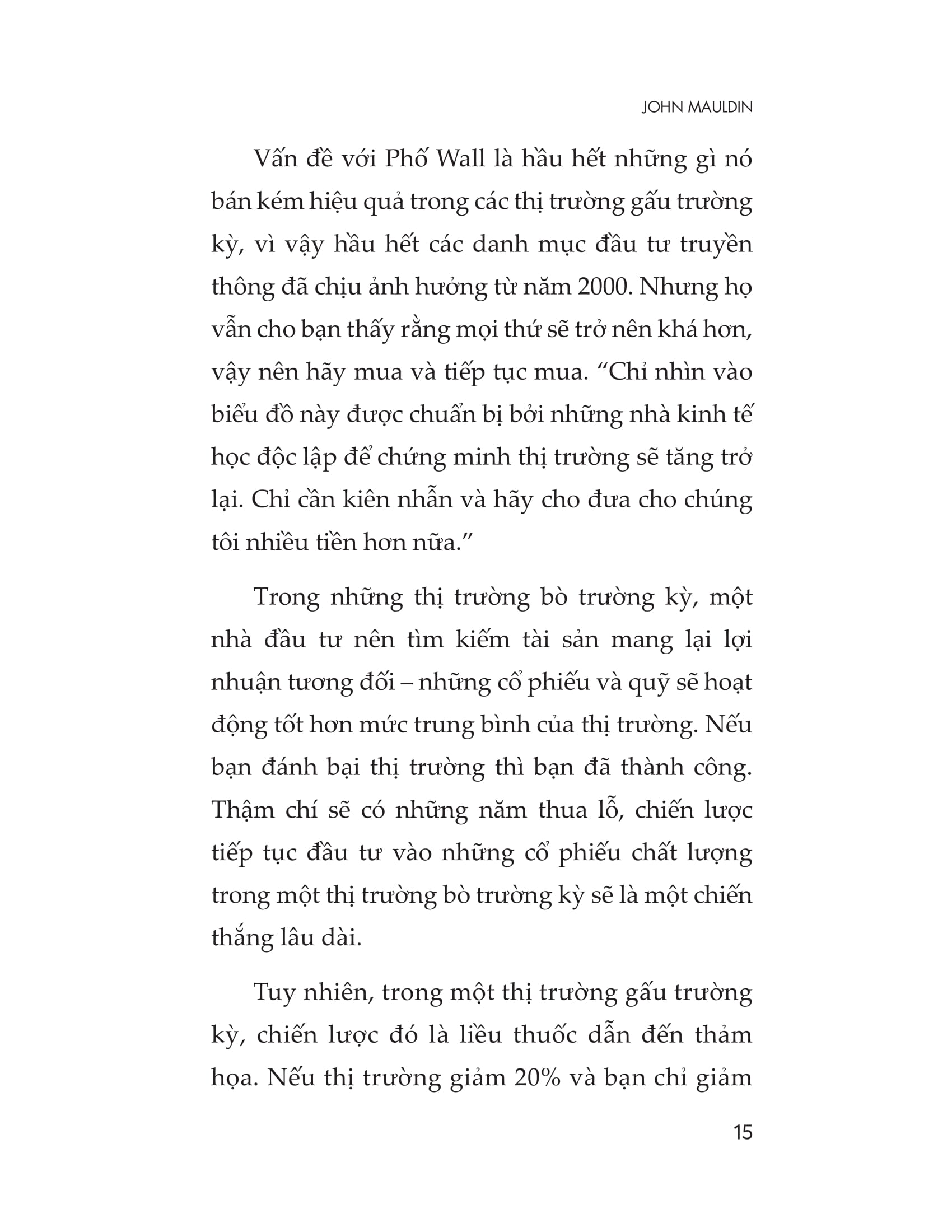 the little book - chiến lược đón đầu trong thị trường biến động