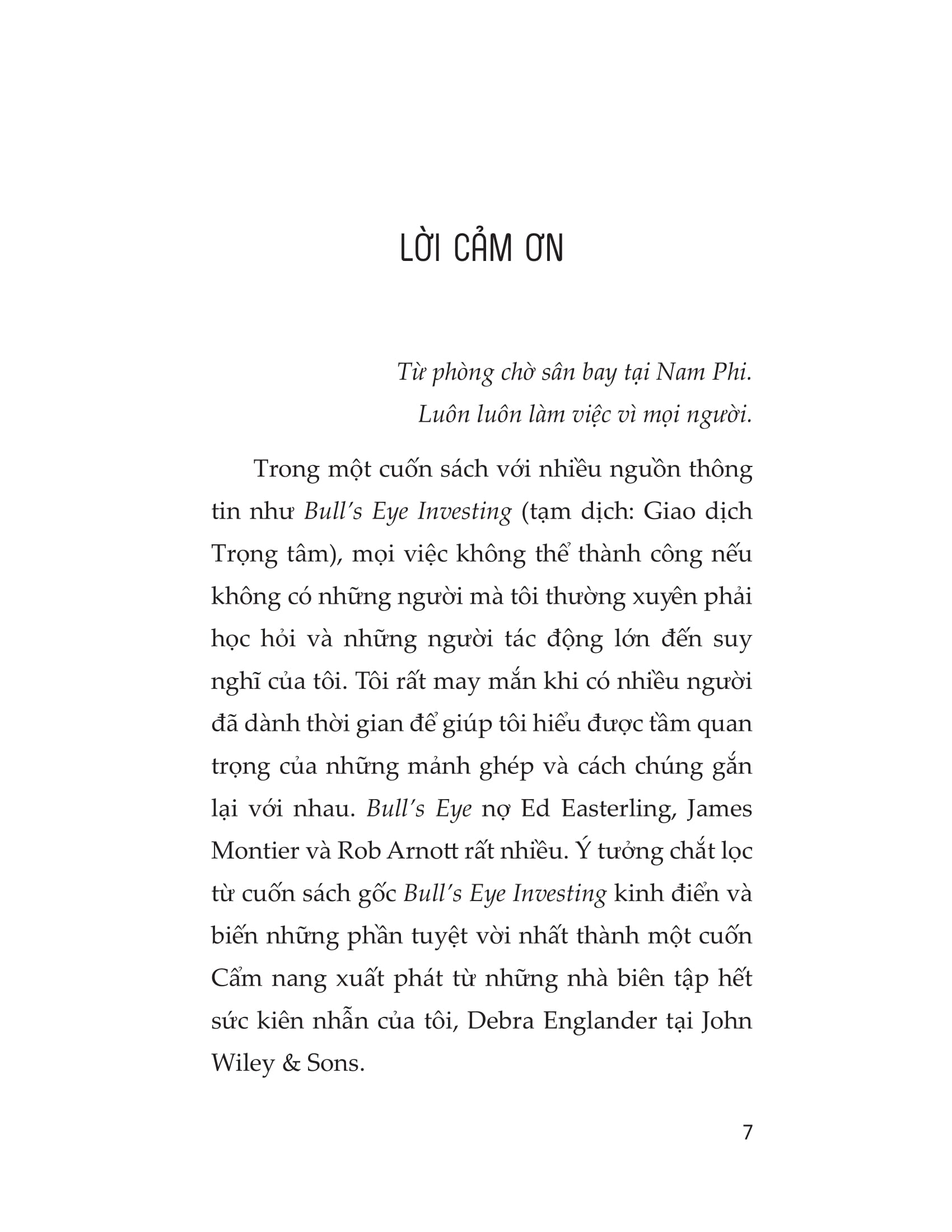 the little book - chiến lược đón đầu trong thị trường biến động