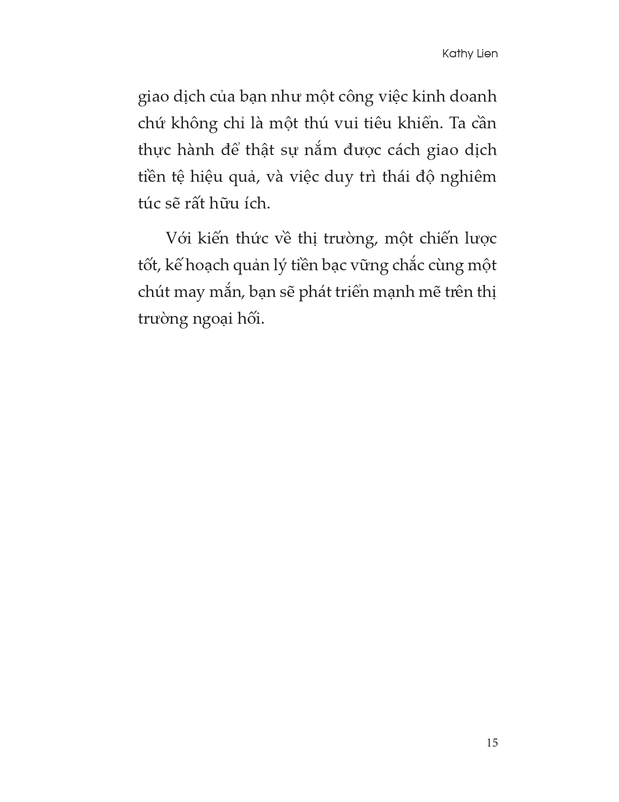 the little book - chiến lược giao dịch forex