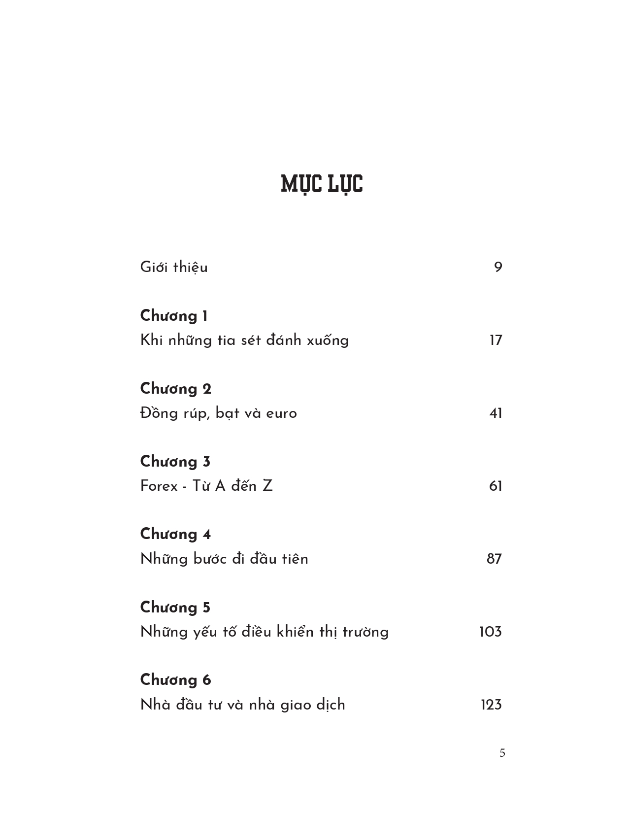 the little book - chiến lược giao dịch forex