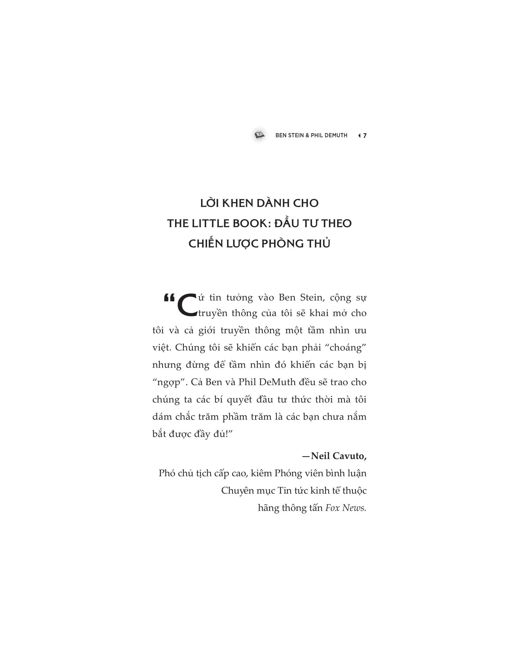 The Little Book - Dau Tu Theo Chien Luoc Phong Thu