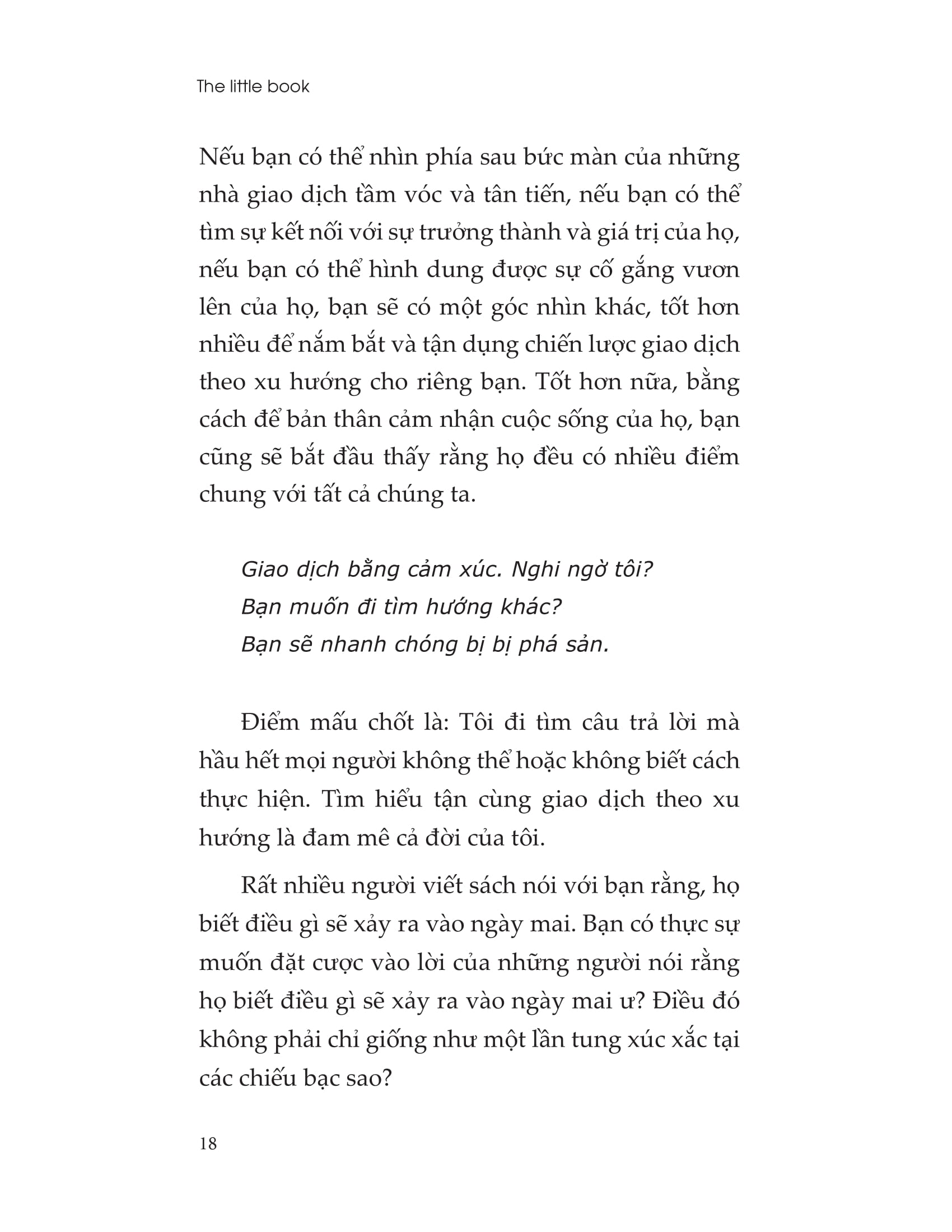 the little book - giao dịch theo xu hướng như một chuyên gia