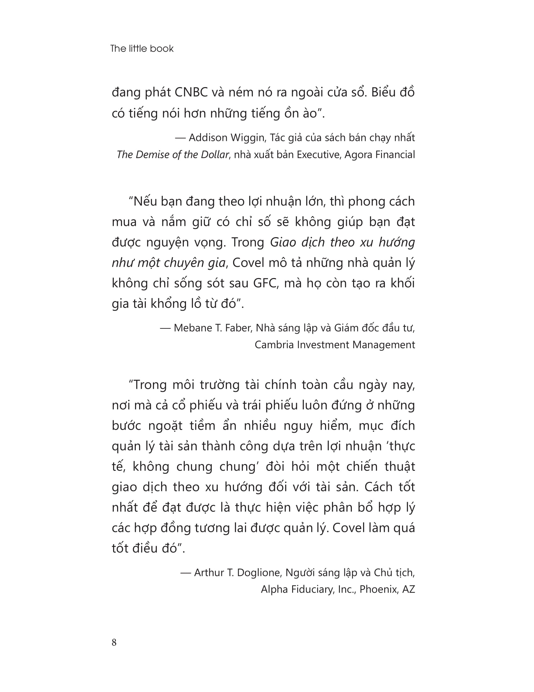 the little book - giao dịch theo xu hướng như một chuyên gia