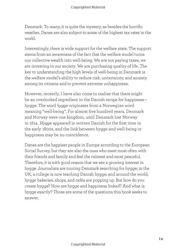 the little book of hygge