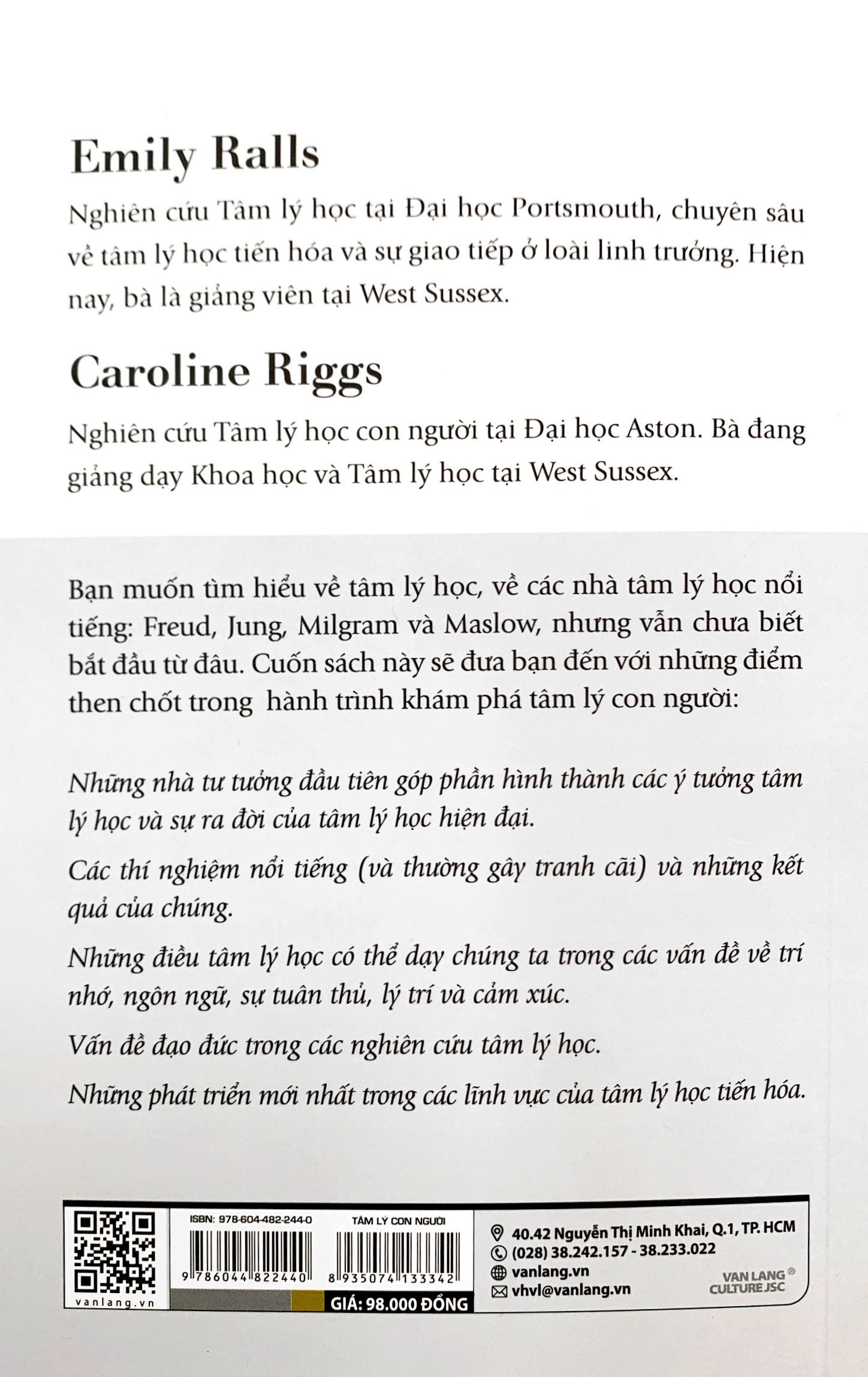 the little book of psychology - tâm lý con người