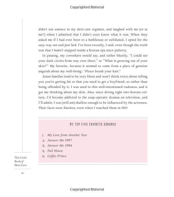 the little book of skin care : korean beauty secrets for healthy, glowing skin