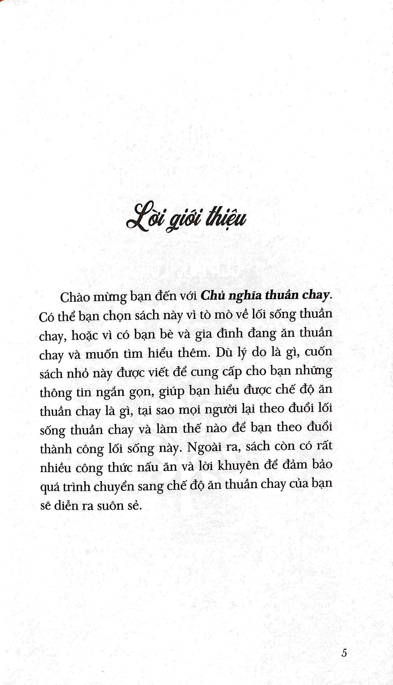 the little book of the veganism - chủ nghĩa thuần chay