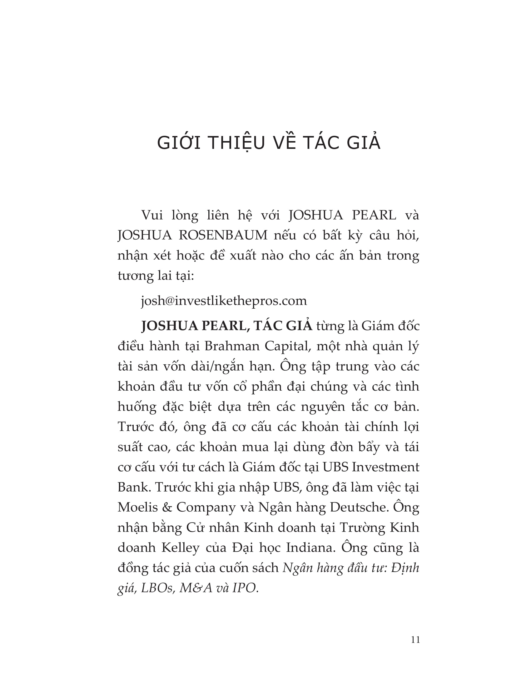 the little book - quản trị rủi ro trong đầu tư chứng khoán