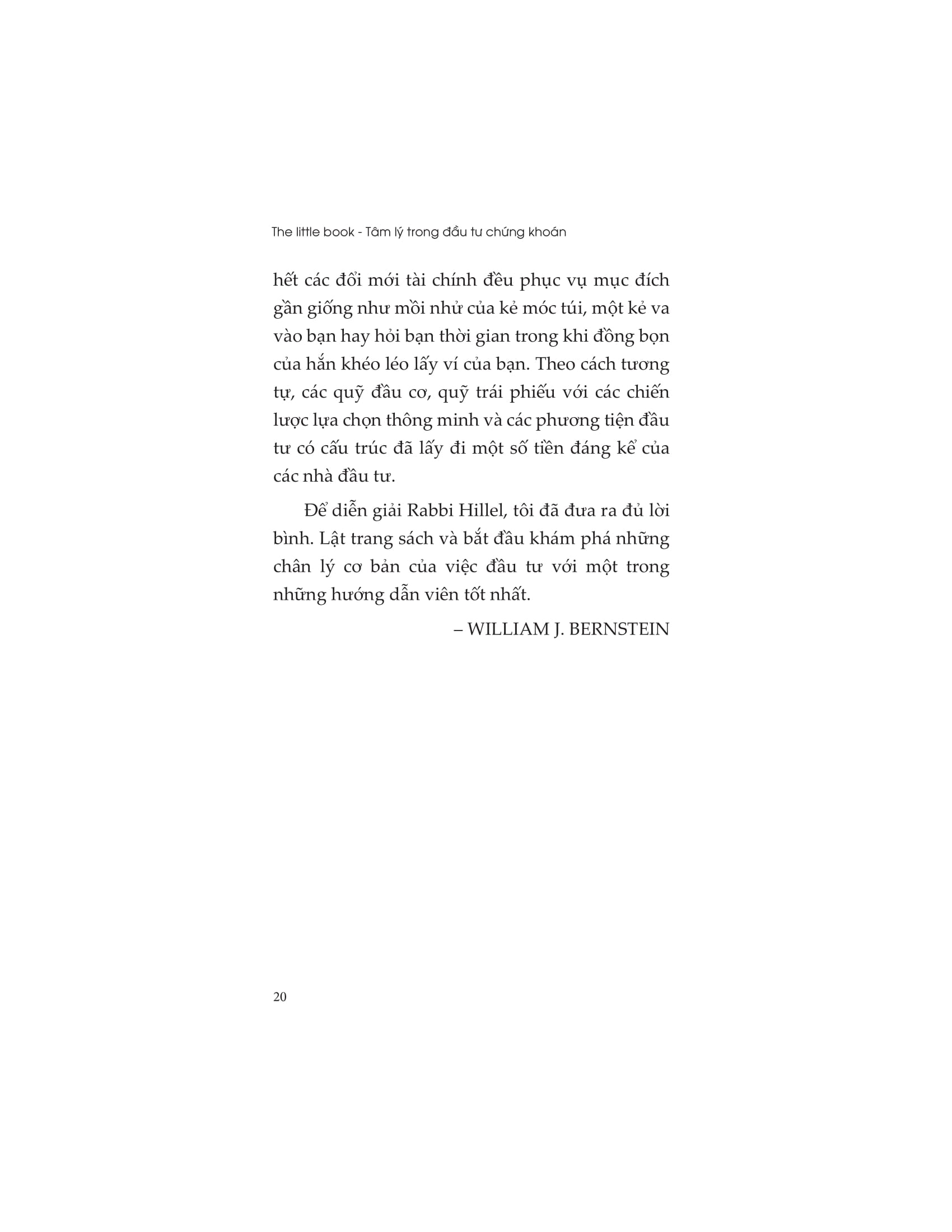 the little book - tâm lý trong đầu tư chứng khoán