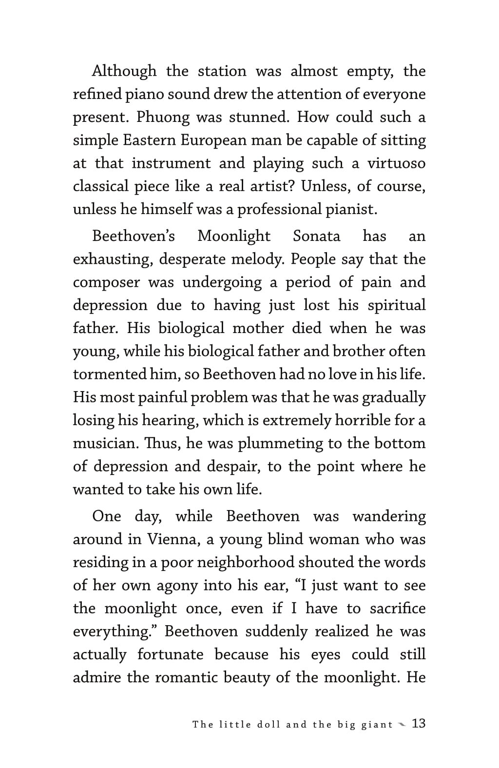 the little doll and the big giant - búp bê nhỏ xíu và chàng khổng lồ