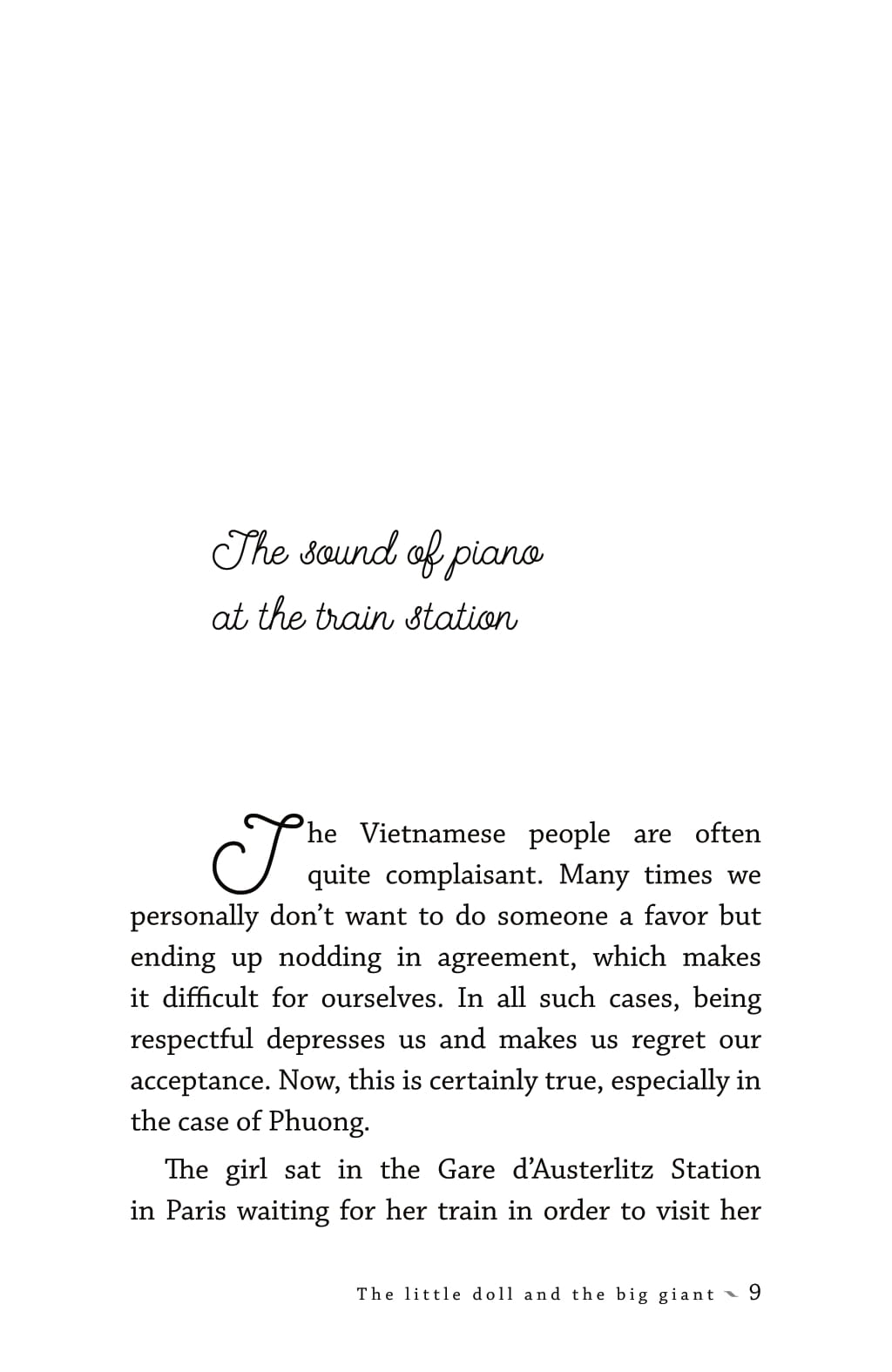 the little doll and the big giant - búp bê nhỏ xíu và chàng khổng lồ