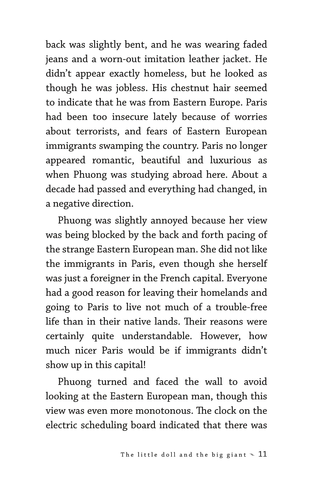 the little doll and the big giant - búp bê nhỏ xíu và chàng khổng lồ