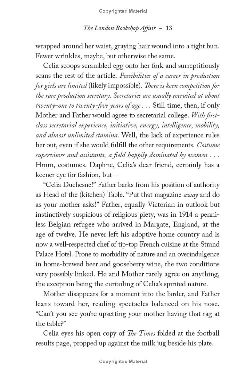 the london bookshop affair