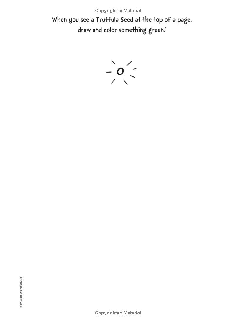 the lorax deluxe doodle book (dr. seuss's the lorax books)