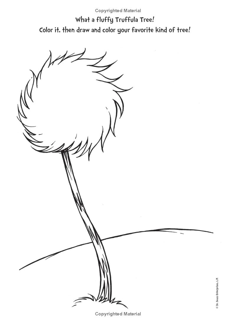 the lorax deluxe doodle book (dr. seuss's the lorax books)
