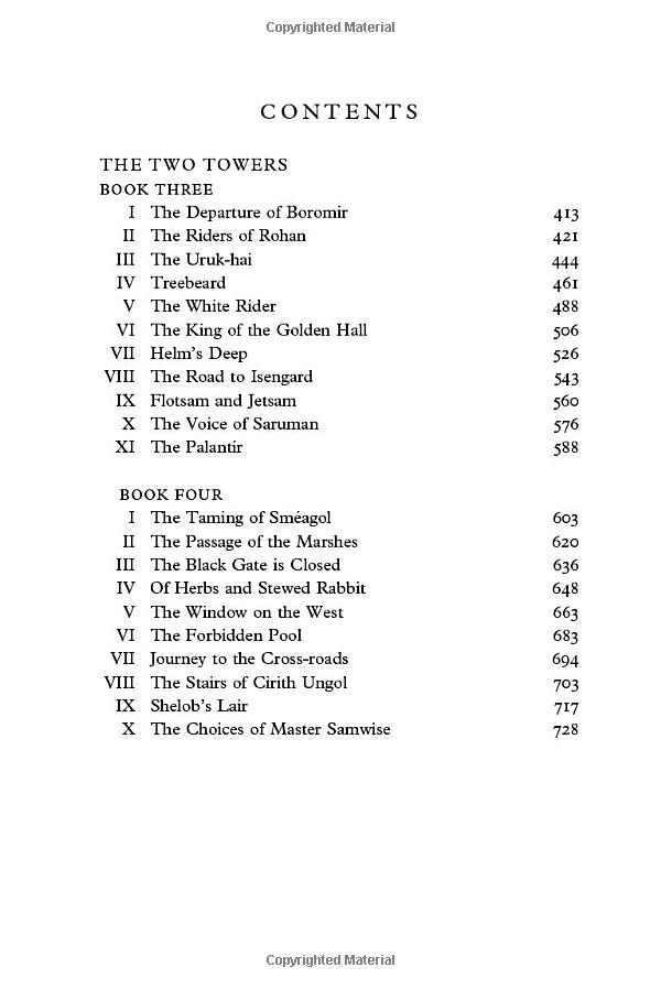 the lord of the rings: the two towers