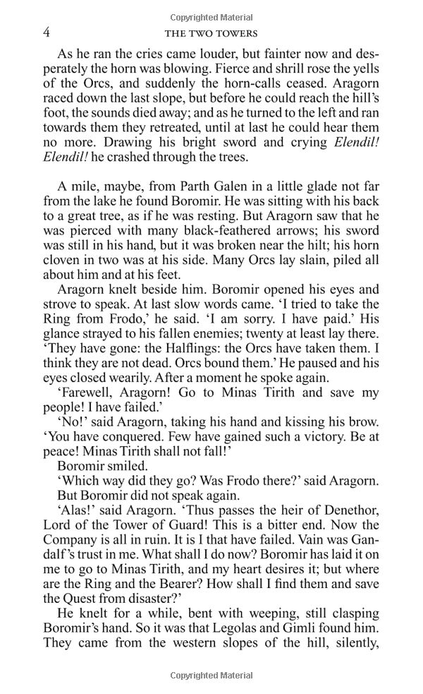 the lord of the ringstwo towers