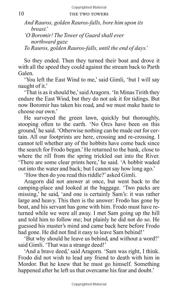 the lord of the ringstwo towers