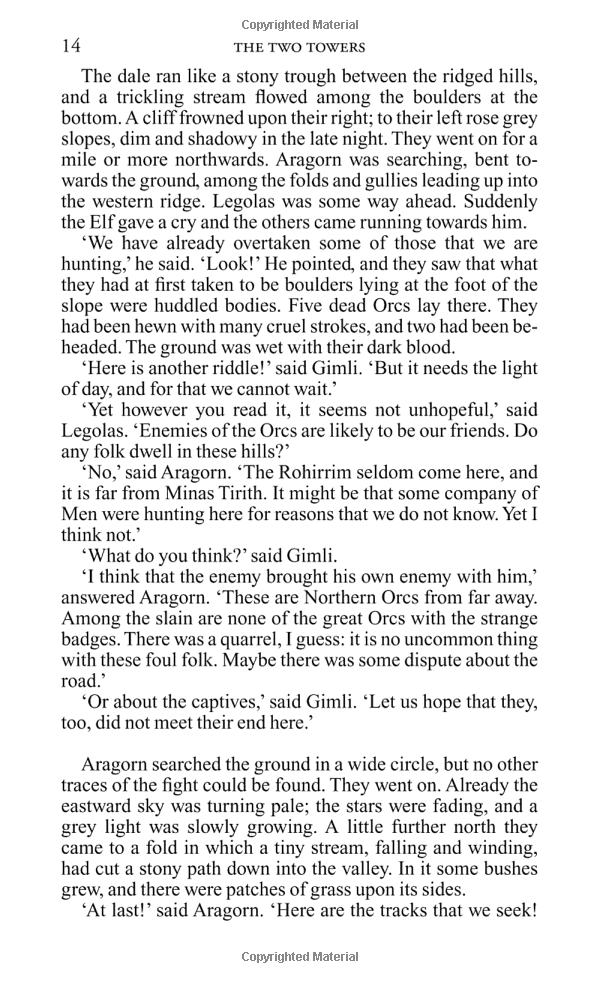 the lord of the ringstwo towers