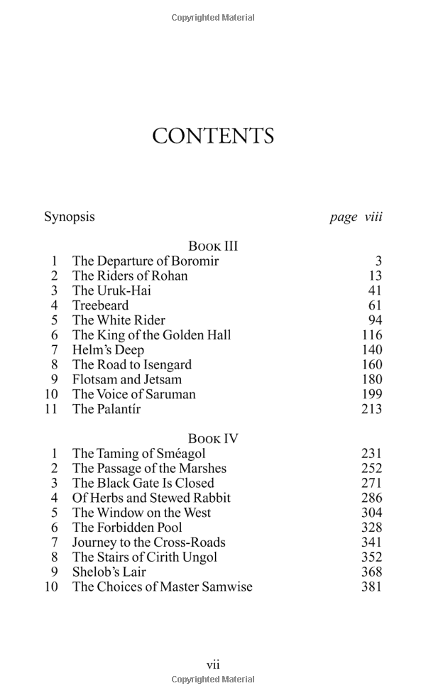 the lord of the ringstwo towers