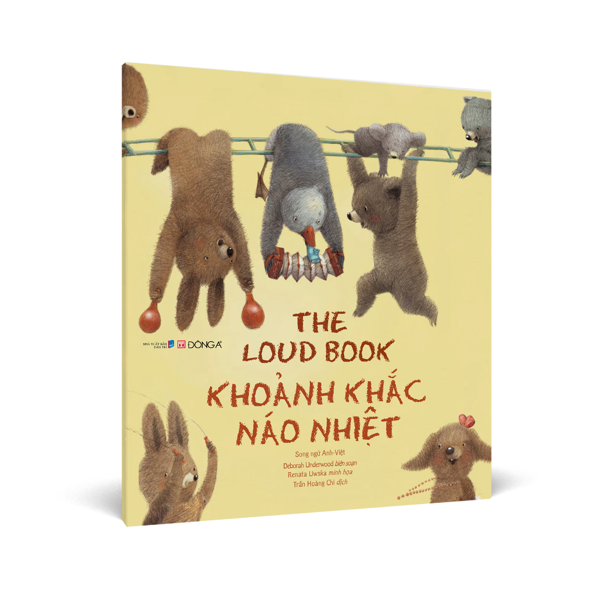 the loud book - khoảnh khắc náo nhiệt - song ngữ anh-việt