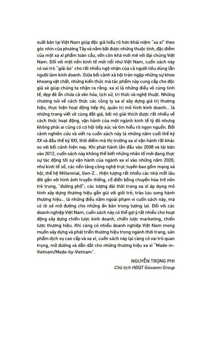 the luxury strategy - chiến lược xa xỉ