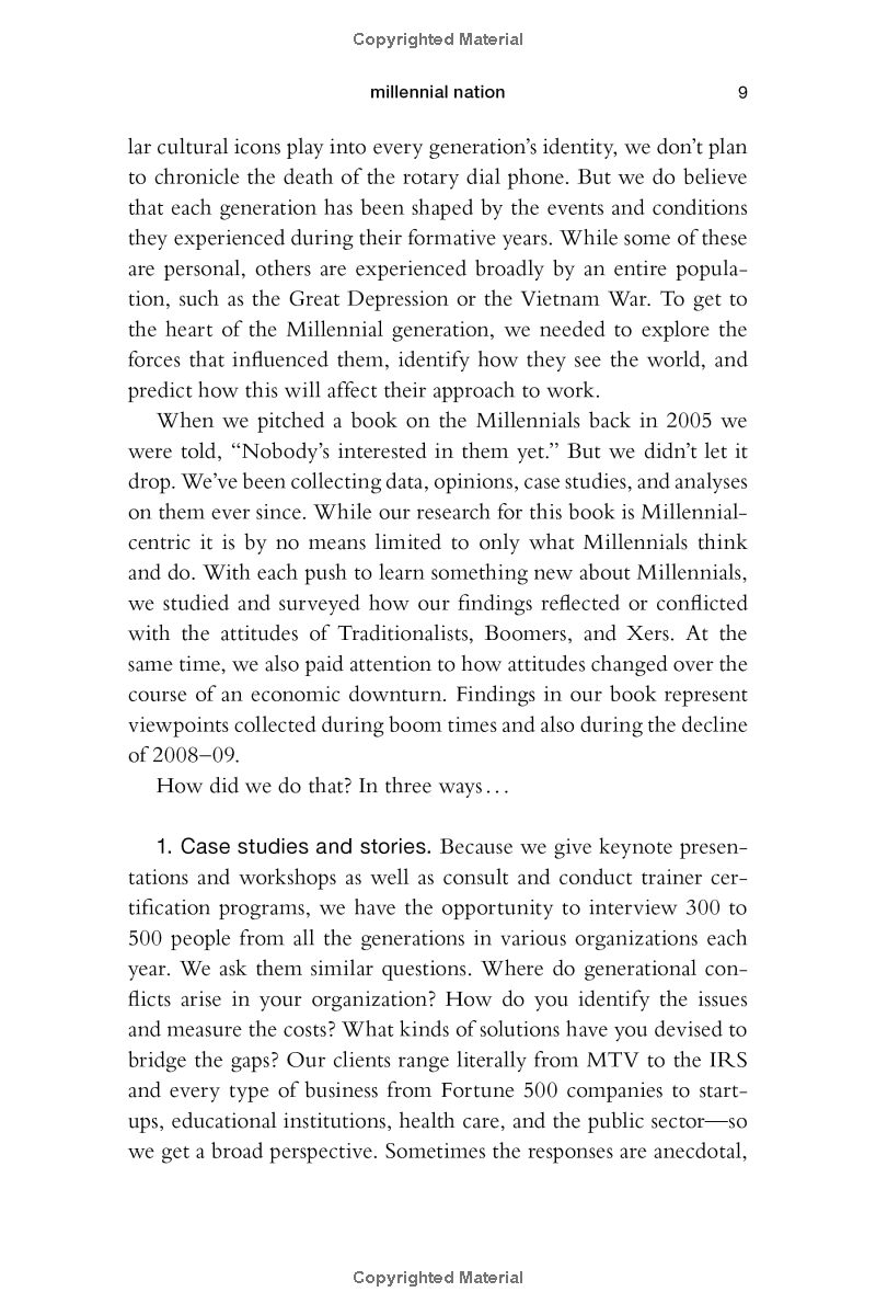 the m-factor: how the millennial generation is rocking the workplace
