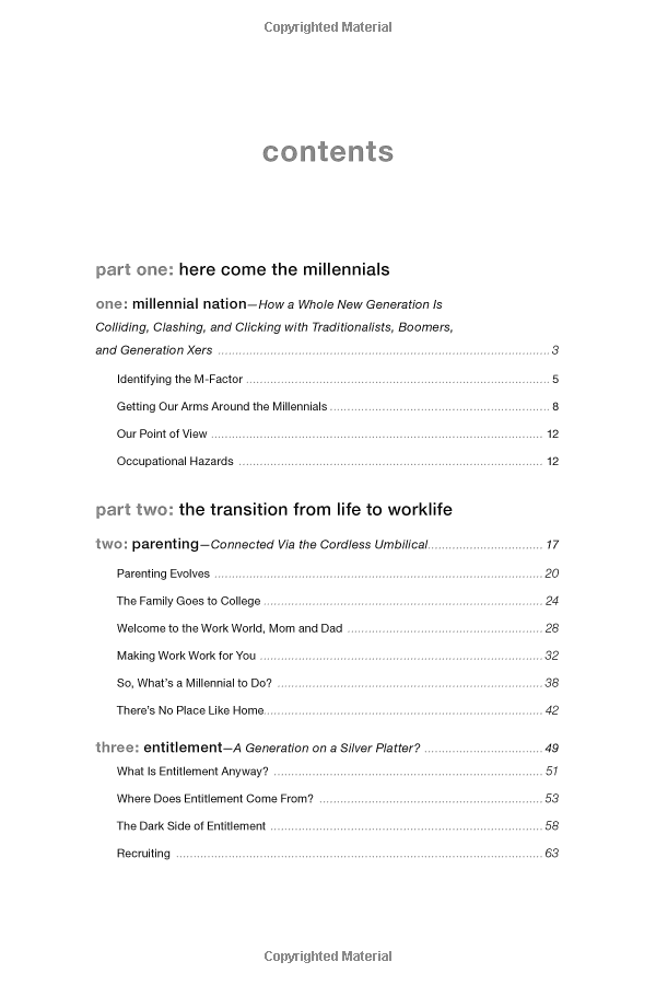 the m-factor: how the millennial generation is rocking the workplace