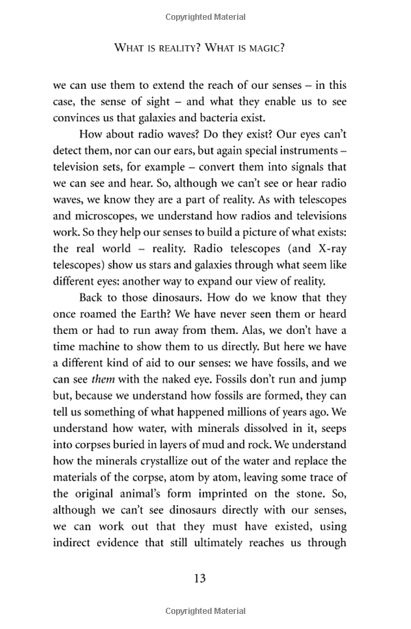 the magic of reality: how we know what's really true