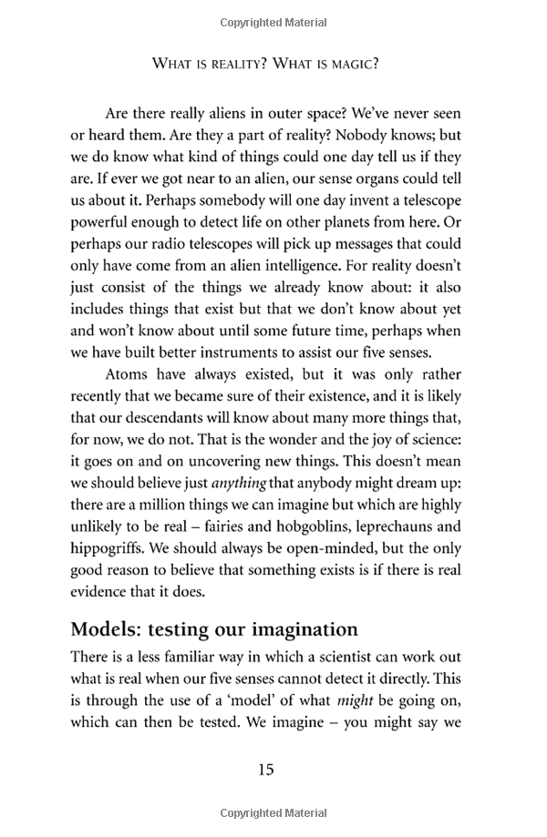 the magic of reality: how we know what's really true