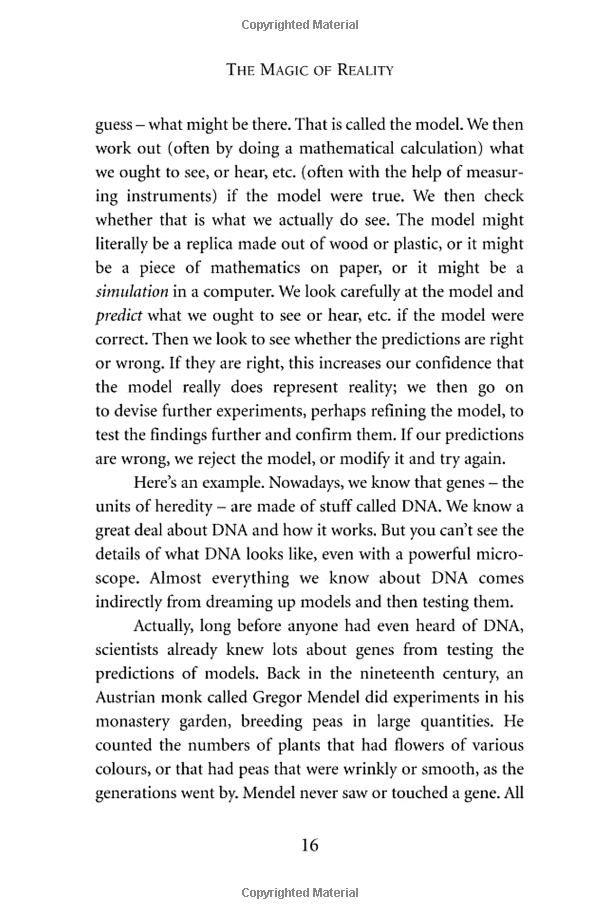 the magic of reality: how we know what's really true