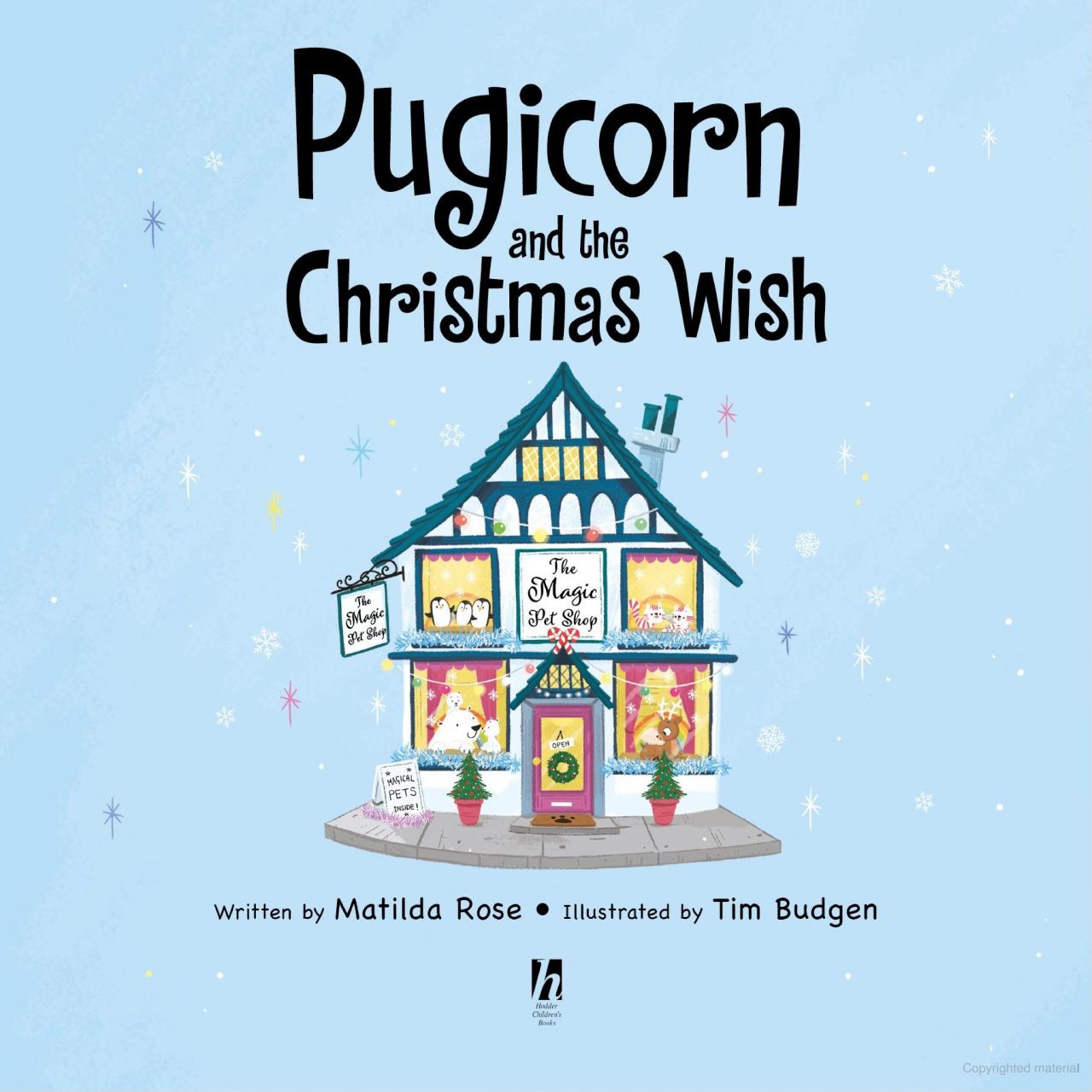 the magic pet shop: pugicorn and the christmas wish