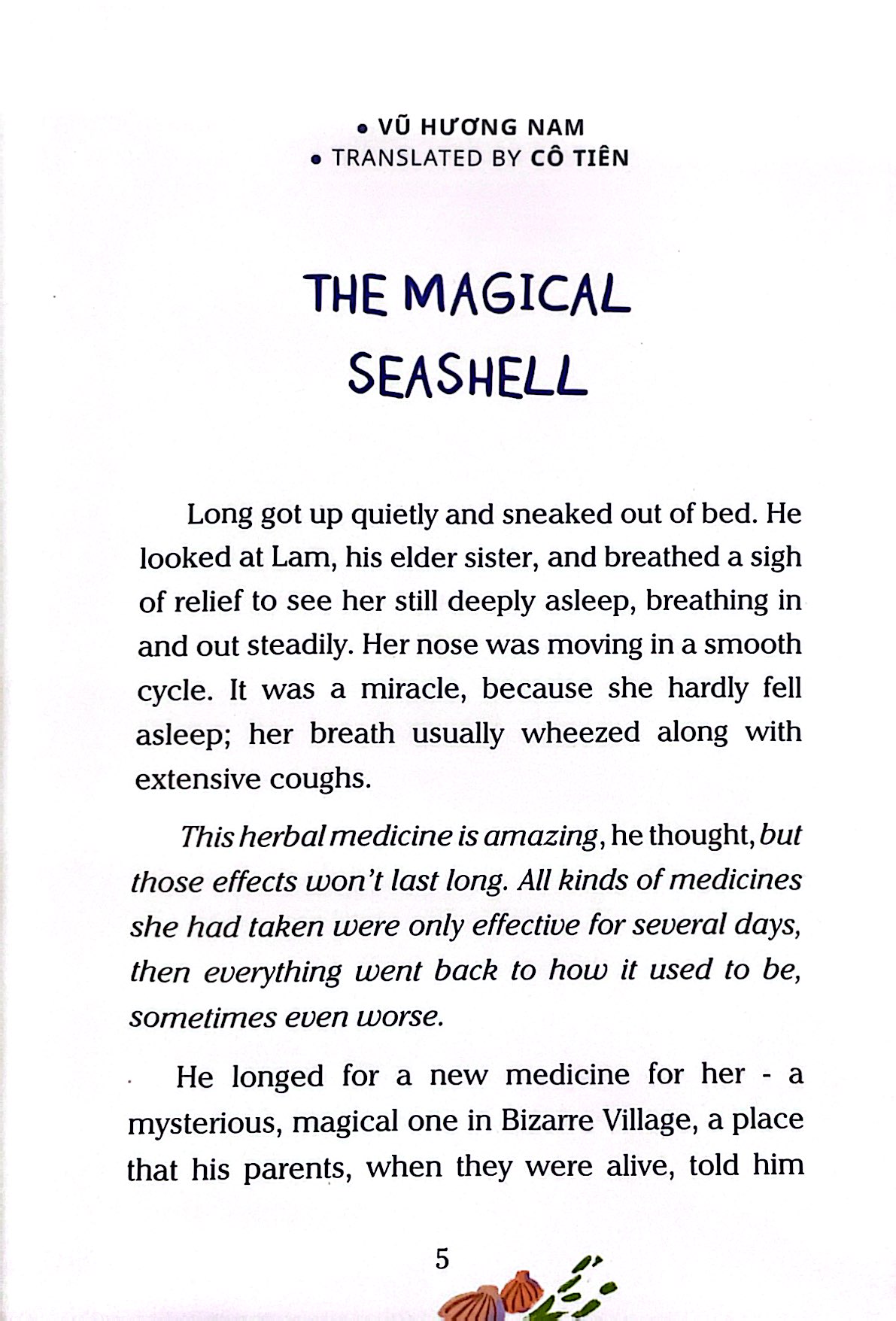 the magical seashell
