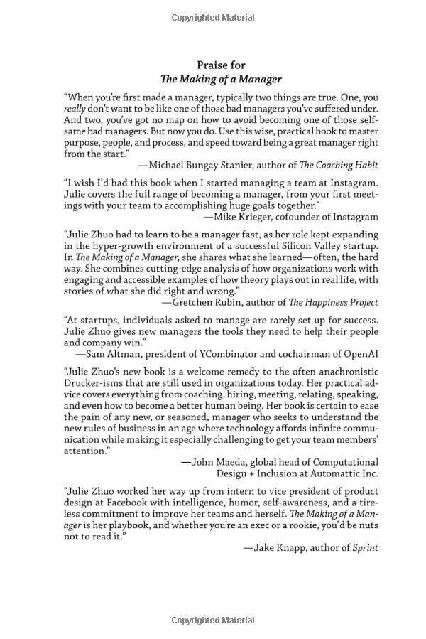 the making of a manager: what to do when everyone looks to you