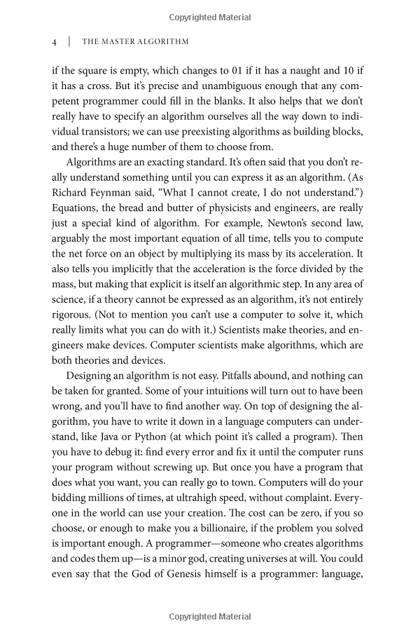 the master algorithm