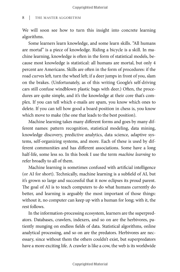 the master algorithm