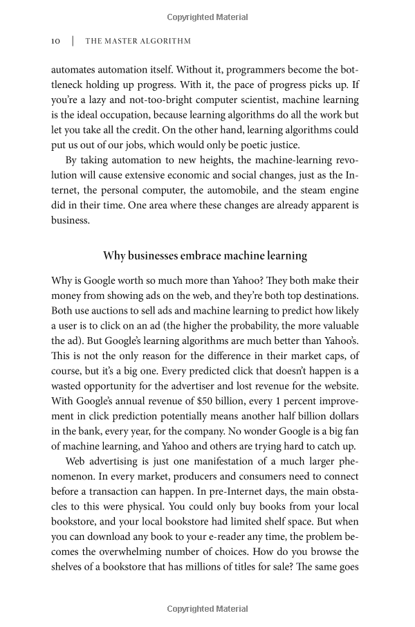 the master algorithm