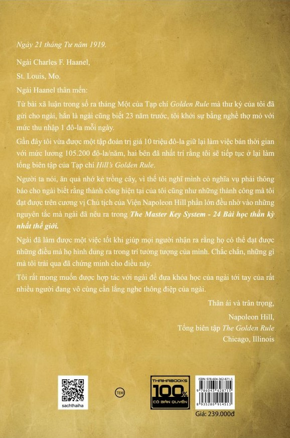 the master key system - 24 bài học thần kỳ nhất thế giới