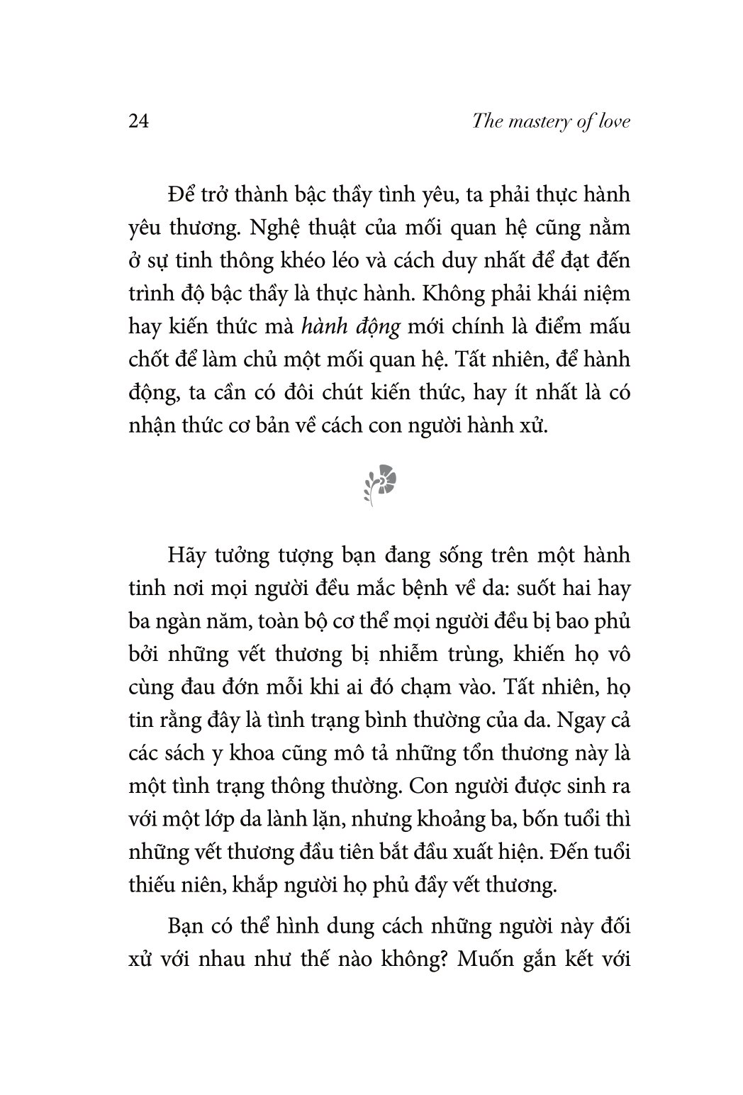 the mastery of love - những chỉ dẫn để làm chủ trái tim