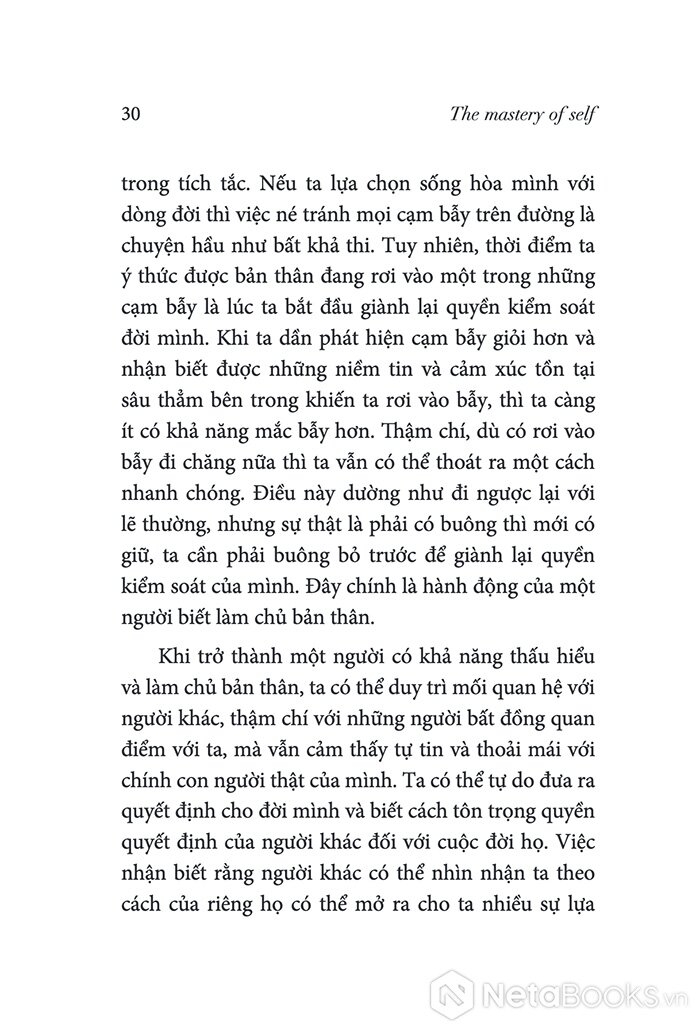 the mastery of self - hành trình thấu hiểu bản thân và tìm thấy tự do