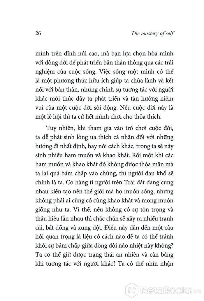 the mastery of self - hành trình thấu hiểu bản thân và tìm thấy tự do