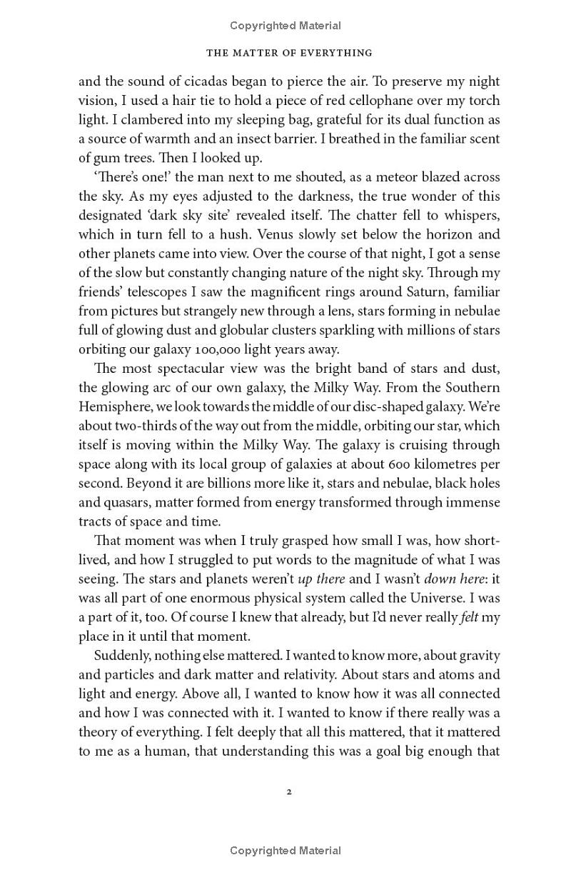 the matter of everything