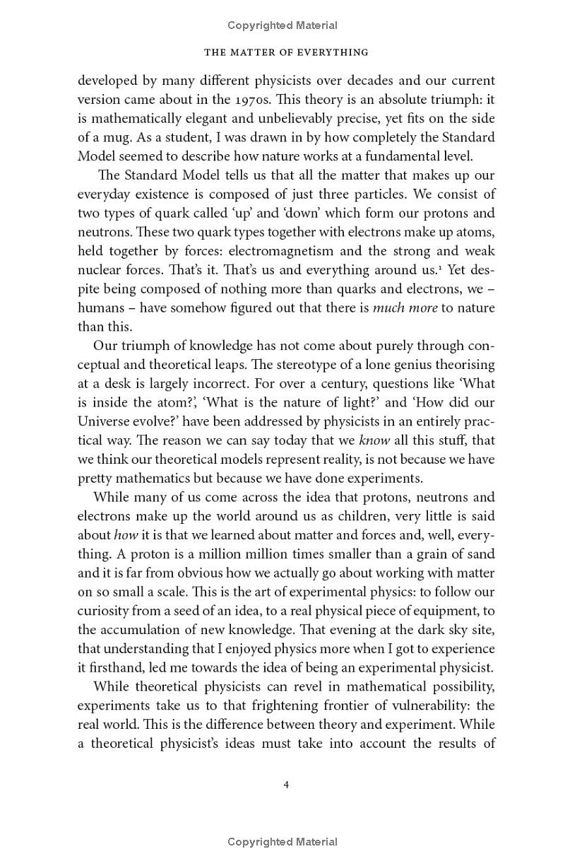 the matter of everything