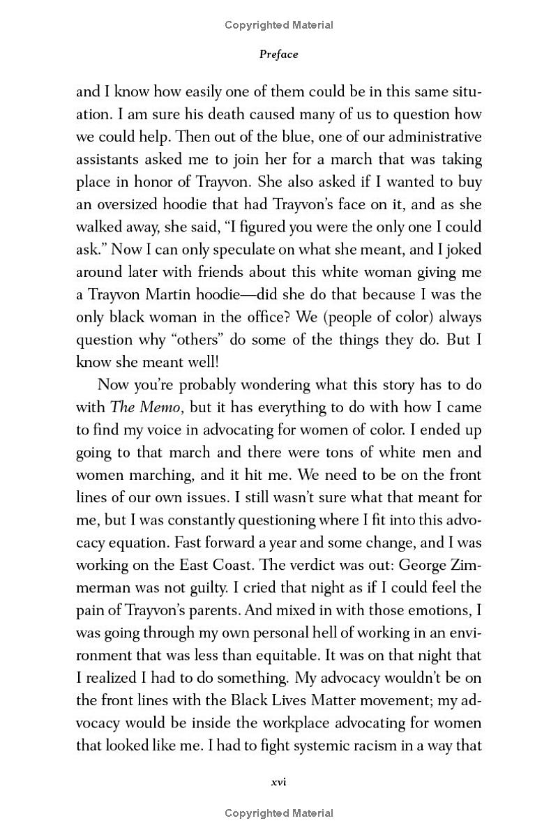 the memo : what women of color need to know to secure a seat at the table