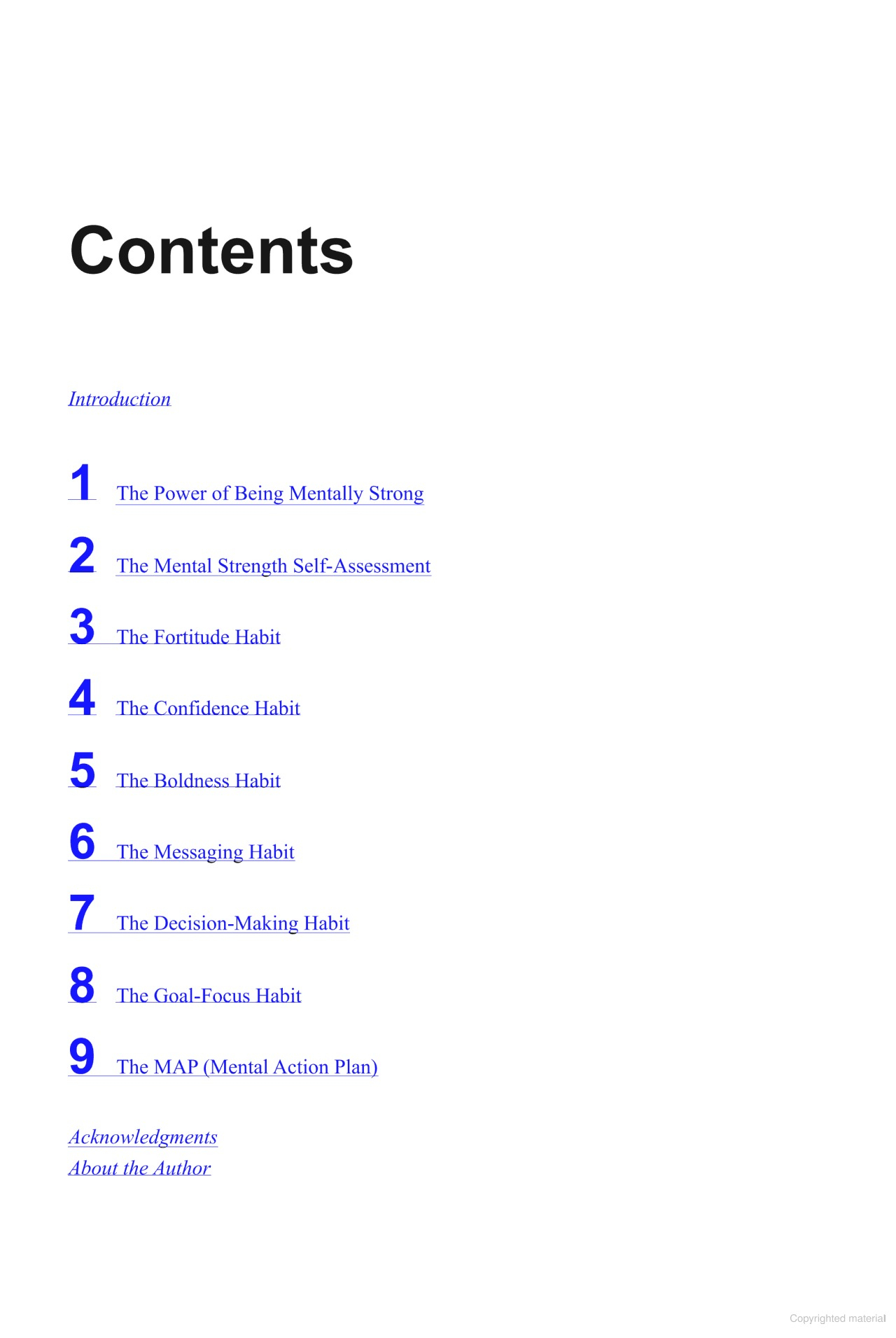 the mentally strong leader